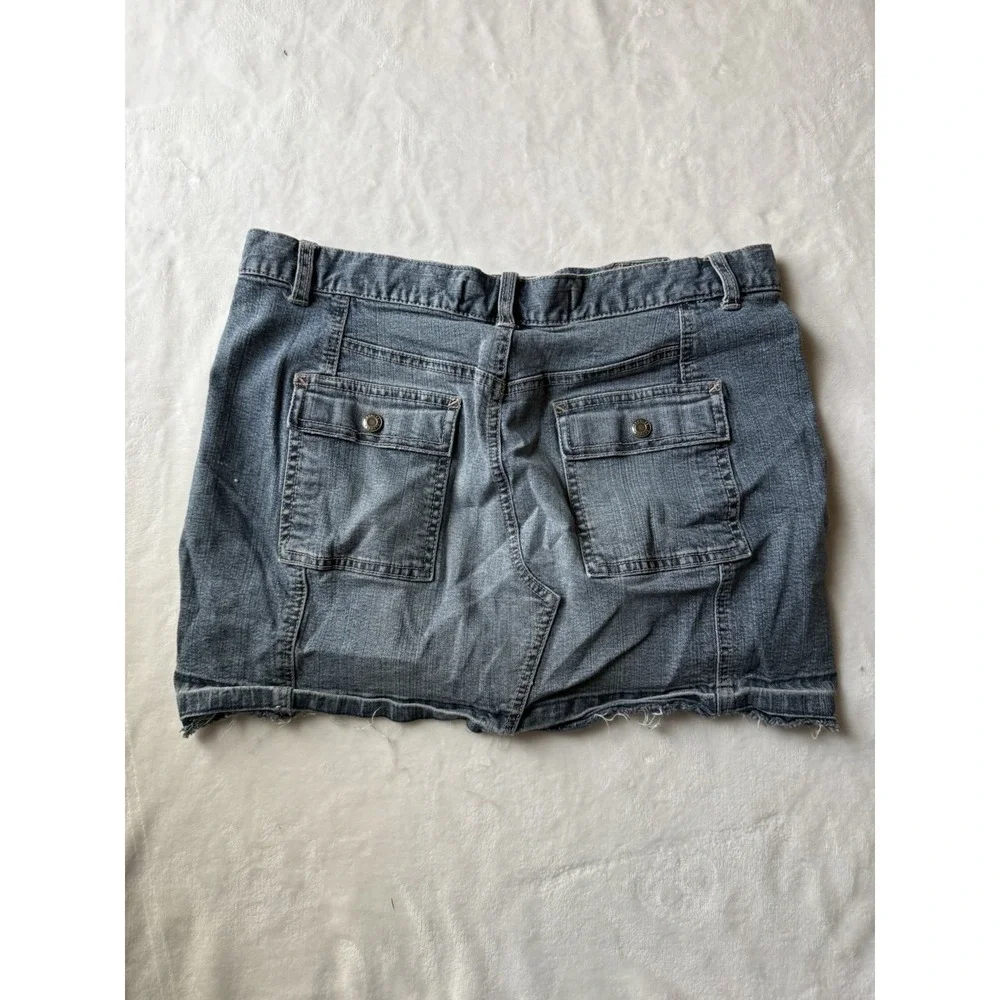 Express Women's Size 9/10 Denim Jean Skirt Preppy